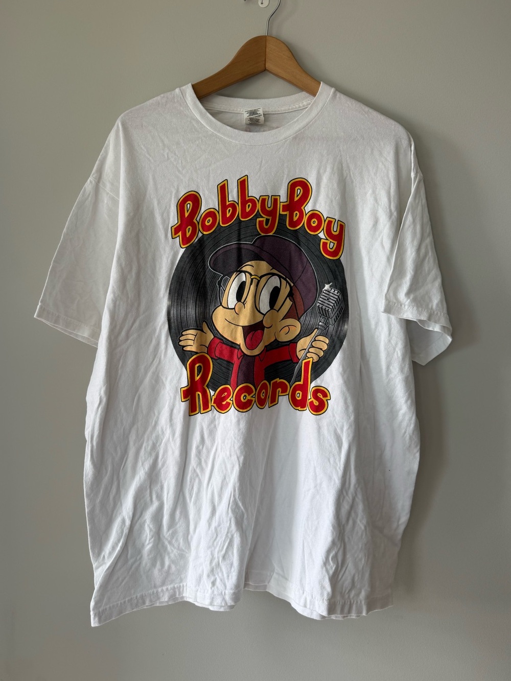 (XL) Vintage Bobby-Boy Records Graphic Tee